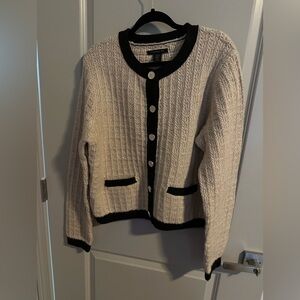 TAHARI button up cardigan. NWOT. SIZE XL